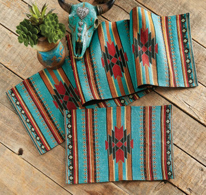 San Juan Turquoise Table Linens