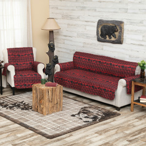 Woodland Bear & Moose Furniture Covers - CLEARANCE