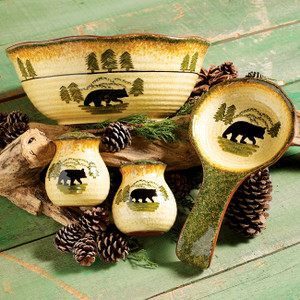 Black Bear Forest Kitchen Accessories