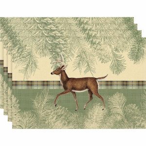 Running Deer Table Linens