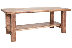 Homestead Coffee Table with Shelf