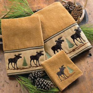 Moose & Pine Towel Collection