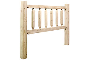 Homestead Twin Log Headboard