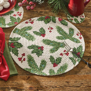 Holly Berry Table Linens