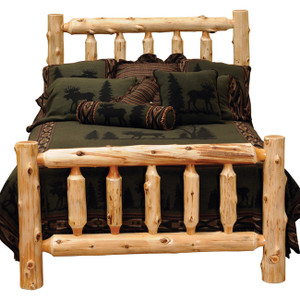 Traditional Log Bed