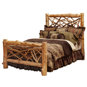 Twig Log Bed