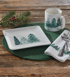 Winter Trees Dinnerware Collection