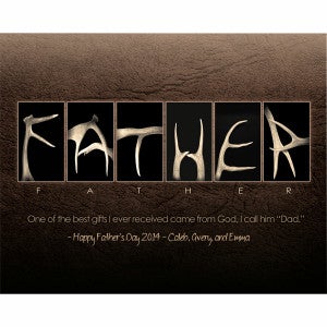 Father Personalized Wall Art