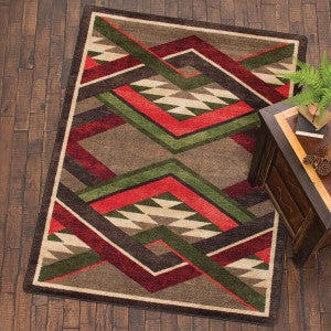 Infinite Gulch Tobacco Rug Collection