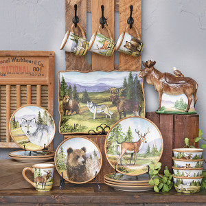 Mountain Spring Wilderness Dinnerware