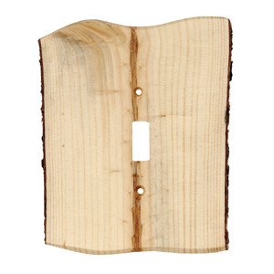 Rustic Edge Blued Pine Switch Covers