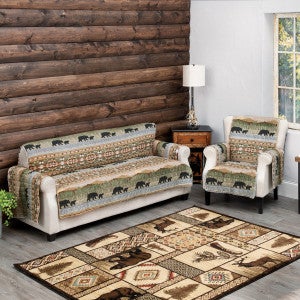 Bear Sunrise Furniture Covers