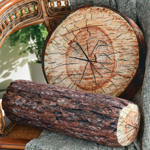 Log Tree Pillows