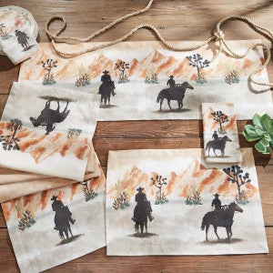 Cowboy Trails Table Linens