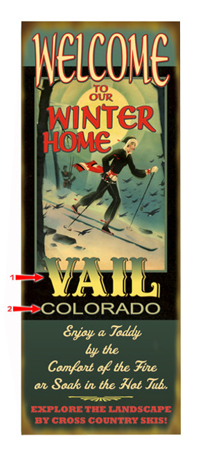 Welcome to our Winter Home Sign Welcome to our Winter Home Sign