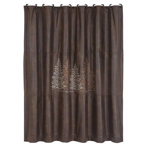 Pinewood Forest Shower Curtain Pinewood Forest Shower Curtain