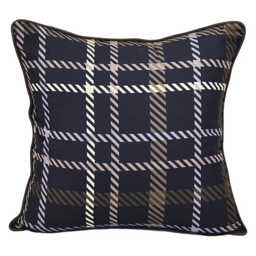 Winter Forest Plaid Pillow Winter Forest Plaid Pillow