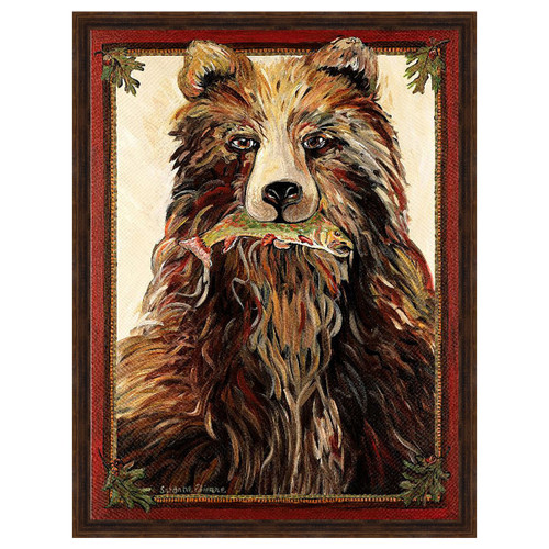 Brushstroke Bear Wall Art Brushstroke Bear Wall Art