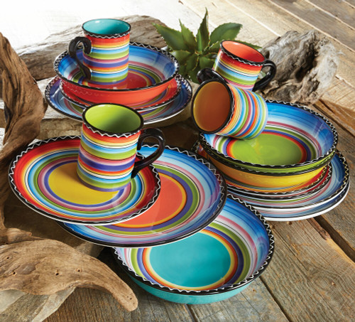 Tequila Sunrise Dinnerware Collection