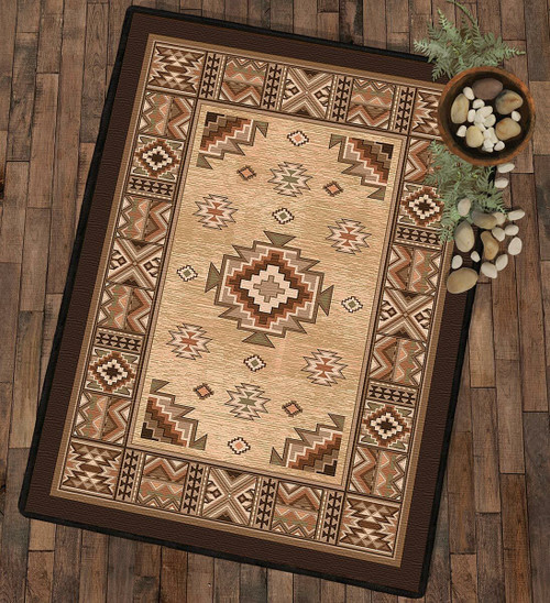 Sierra Canyon Tan Rug Collection